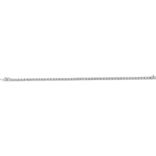 Round 5 CTW Natural Diamond Line Bracelet