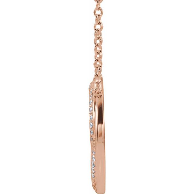 1/5 CTW Natural Diamond Circle Necklace