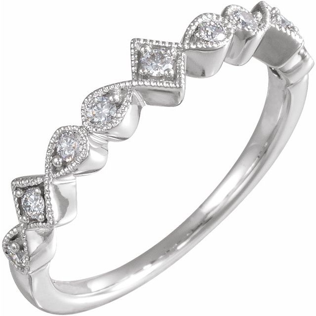 1/5 CTW Natural Diamond Anniversary Band