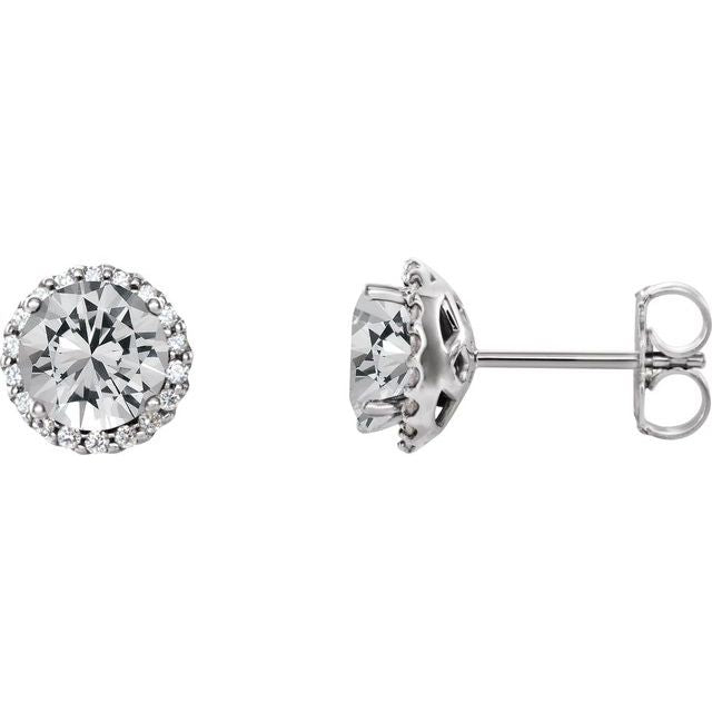 Round 1/4 CTW Natural Diamond Earrings