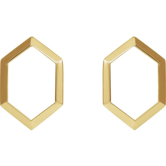 Geometric Drop Earrings