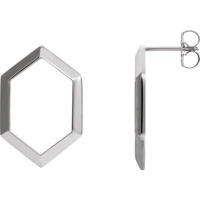 Geometric Drop Earrings