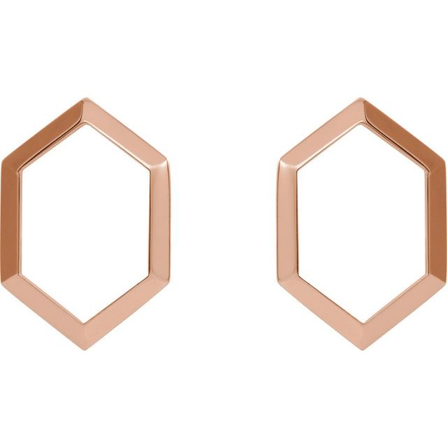 Geometric Drop Earrings