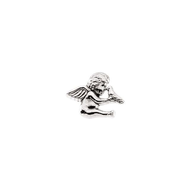 17x14mm Cherub & Dove Lapel Pin