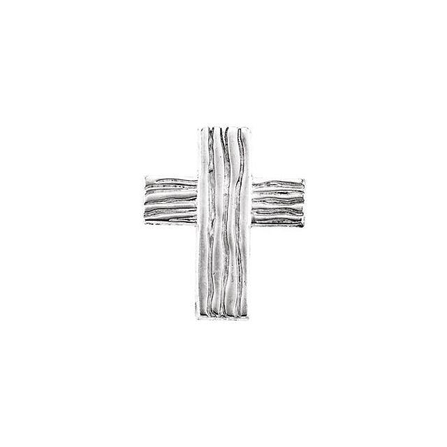13x10mm The Rugged Cross Lapel Pin