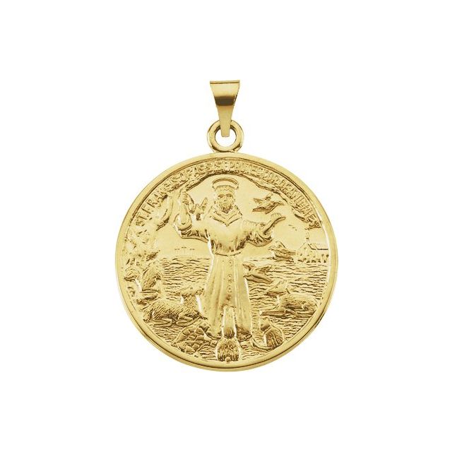 25mm St. Francis of Assisi Medal