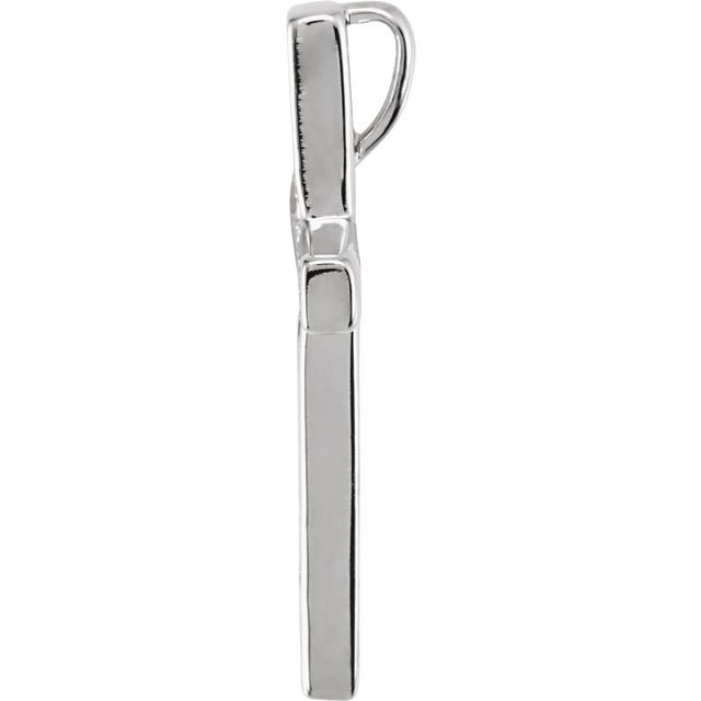 1/3 CTW Diamond 20.4x14.9mm Cross Pendant