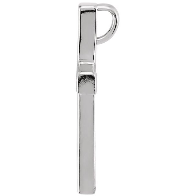1/3 CTW Diamond 20.4x14.9mm Cross Pendant