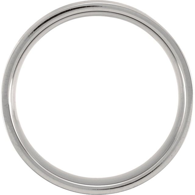 Titanium 6mm Grooved Band