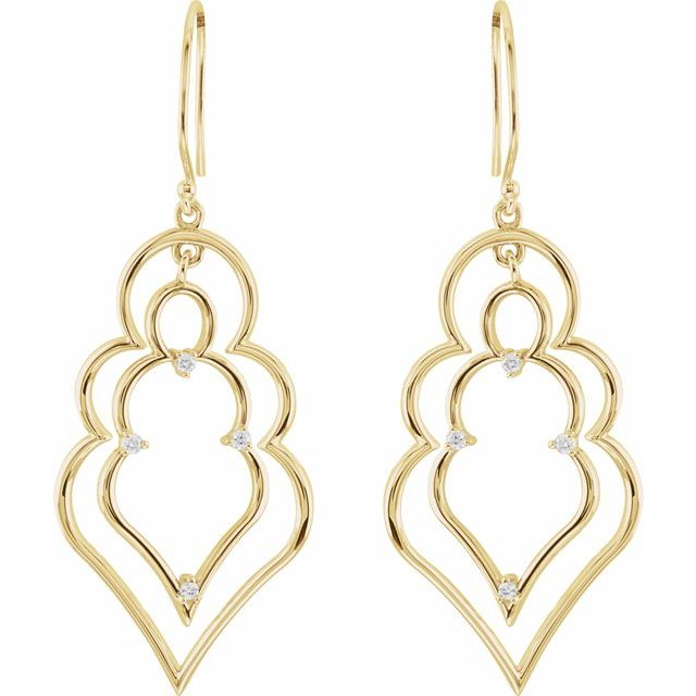 Round 1/8 CTW Natural Diamond Earrings