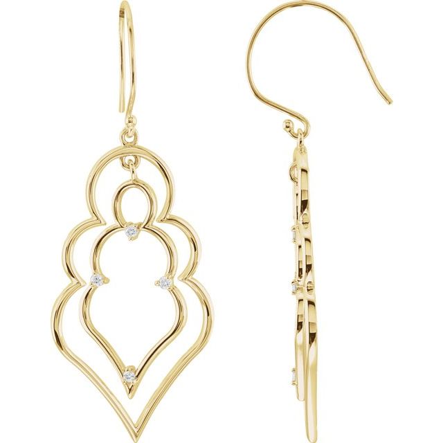 Round 1/8 CTW Natural Diamond Earrings