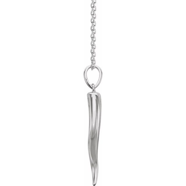 Italian Horn Pendant