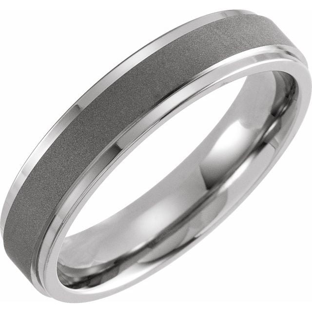Titanium 5mm Oxidized Flat Band