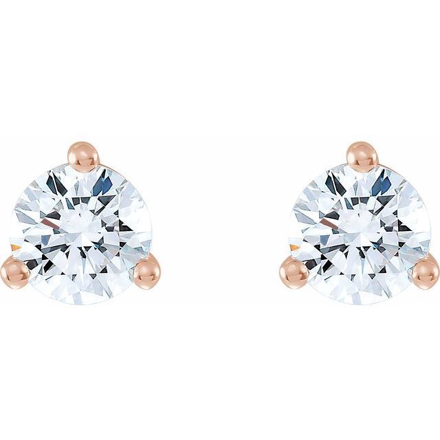 Round 1/6 CTW Lab-Grown Diamond Stud Earrings