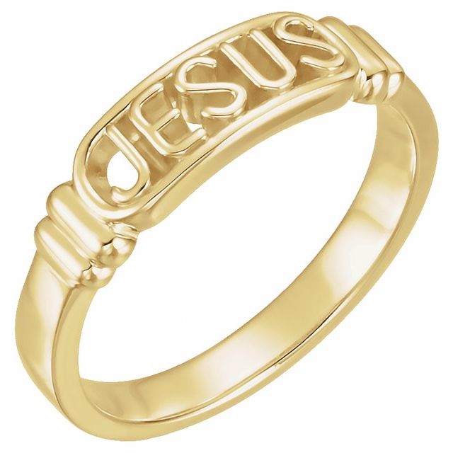 In The Name of Jesus Chastity Ring