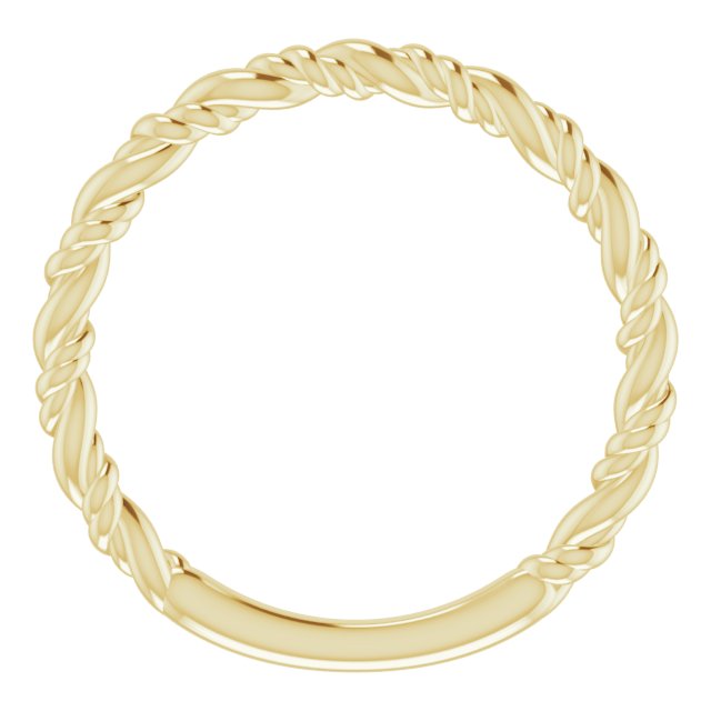 Stackable Rope Ring