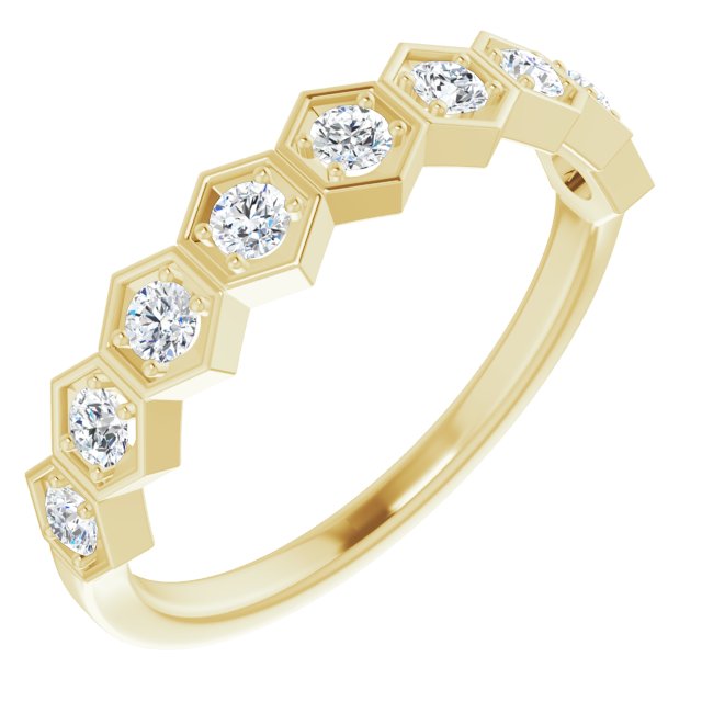 Round 1/3 CTW Natural Diamond Stackable Ring