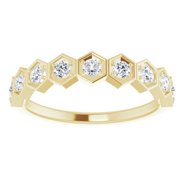 Round 1/3 CTW Natural Diamond Stackable Ring