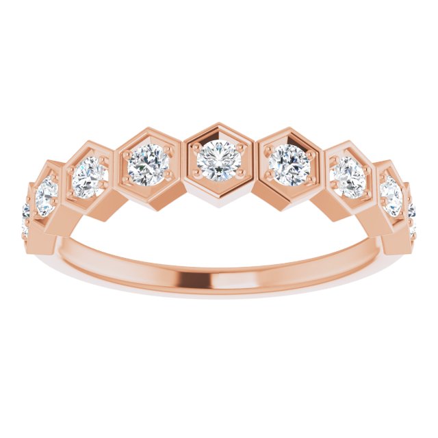 Round 1/3 CTW Natural Diamond Stackable Ring