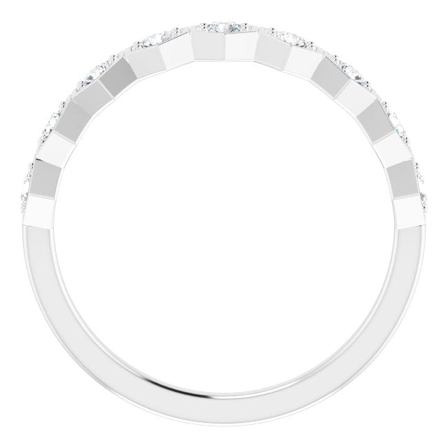 Round 1/3 CTW Natural Diamond Stackable Ring