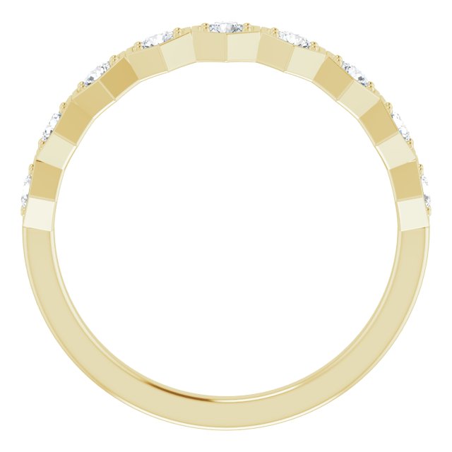 Round 1/3 CTW Natural Diamond Stackable Ring