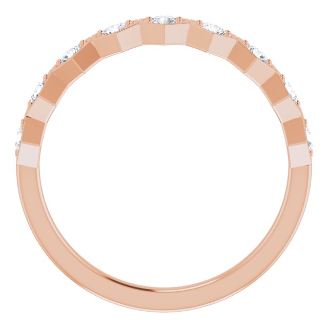 Round 1/3 CTW Natural Diamond Stackable Ring