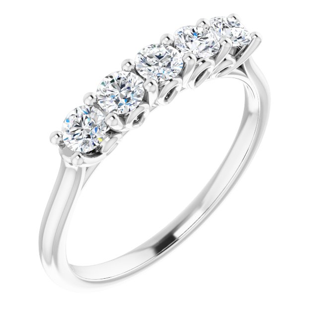1/2 CTW Natural Diamond Anniversary Band