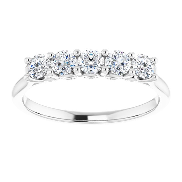 1/2 CTW Natural Diamond Anniversary Band