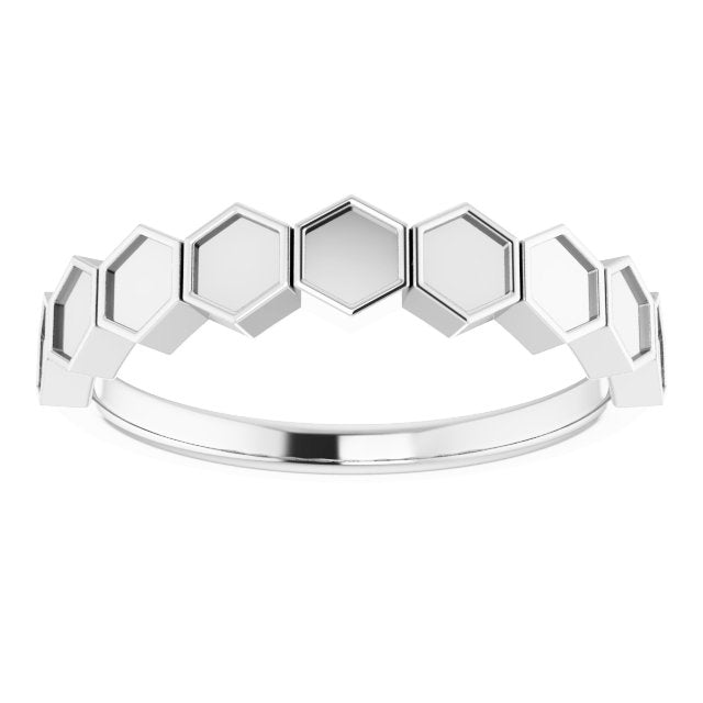 Stackable Geometric Ring