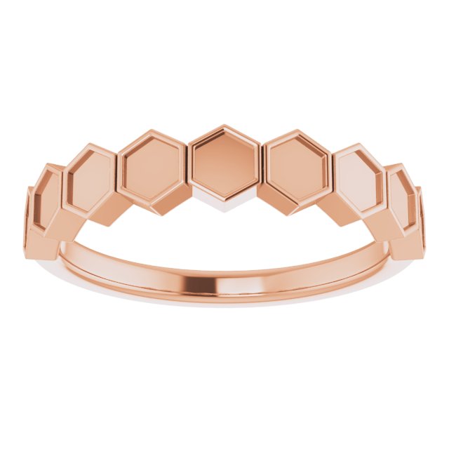 Stackable Geometric Ring