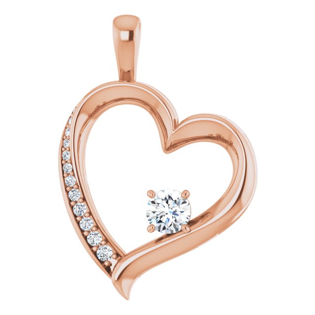 1/3 CTW Natural Diamond Pendant