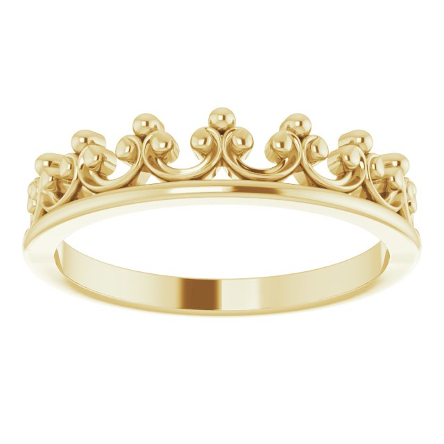 Stackable Crown Ring