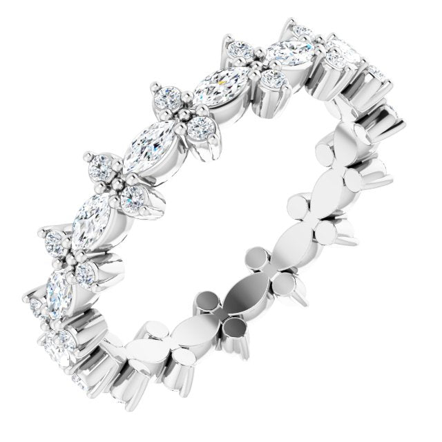 1/2 CTW Natural Diamond Eternity Band