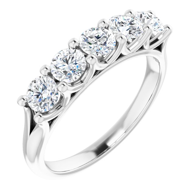 Round 1 CTW Natural Diamond Anniversary Band