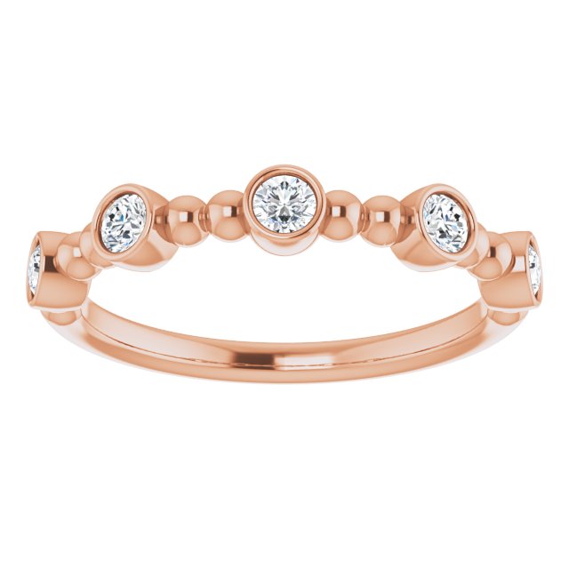 Round 1/3 CTW Natural Diamond Stackable Ring
