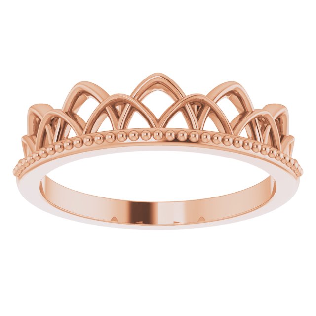 Stackable Crown Ring