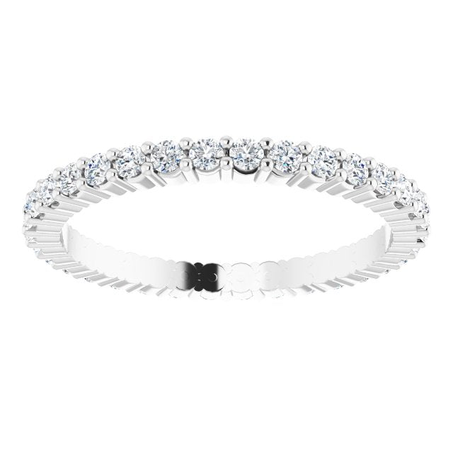 Round 1/2 CTW Lab-Grown Diamond Eternity Band