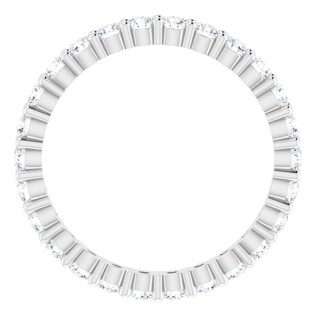 Round 7/8 CTW Lab-Grown Diamond Eternity Band