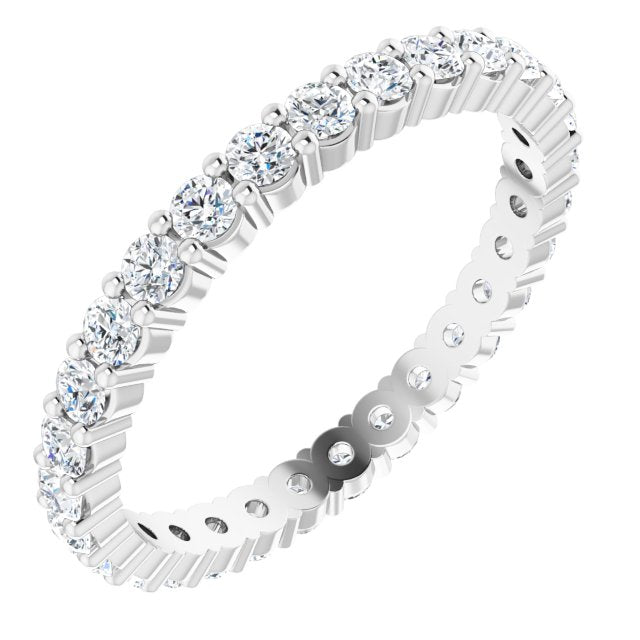 Round 7/8 CTW Lab-Grown Diamond Eternity Band