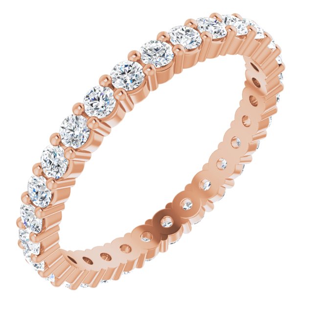 Round 7/8 CTW Lab-Grown Diamond Eternity Band