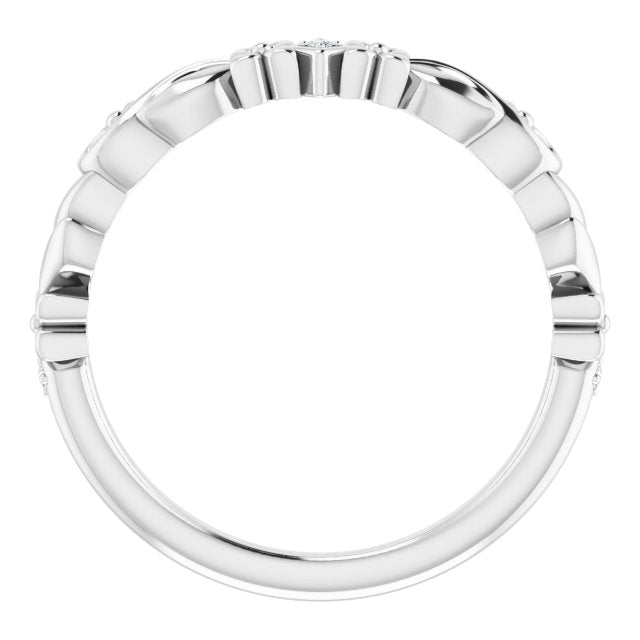 .025 CTW Natural Diamond Anniversary Band