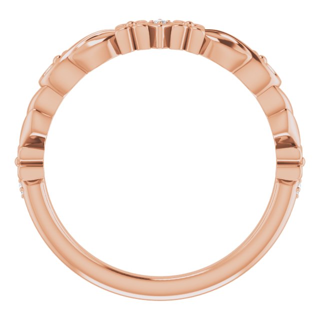 .025 CTW Natural Diamond Anniversary Band