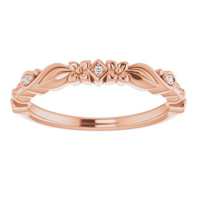 .025 CTW Natural Diamond Anniversary Band