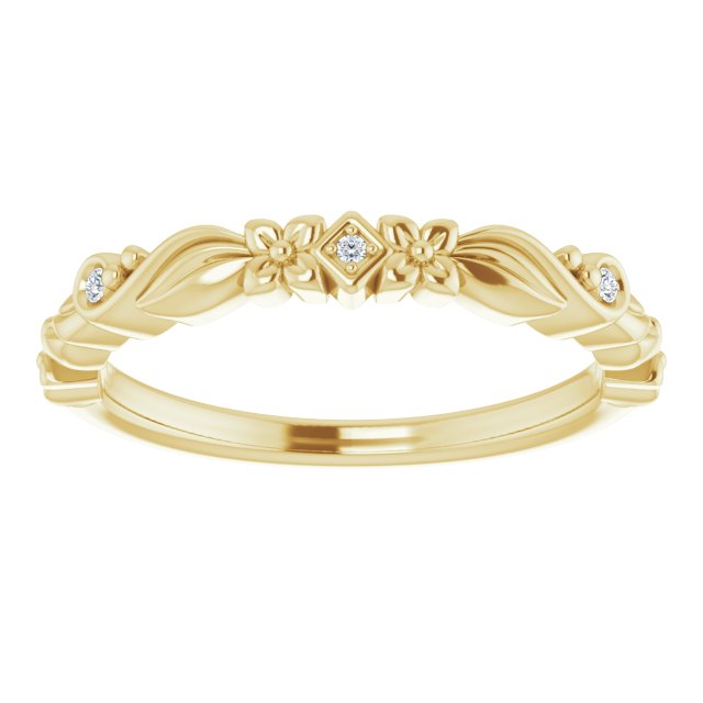 .025 CTW Natural Diamond Anniversary Band