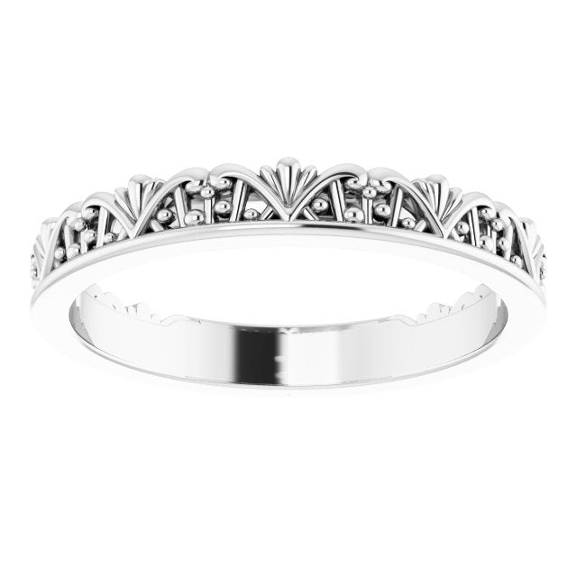 Stackable Crown Ring