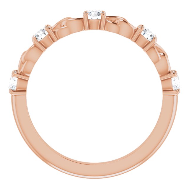 Round 1/2 CTW Natural Diamond Stackable Ring