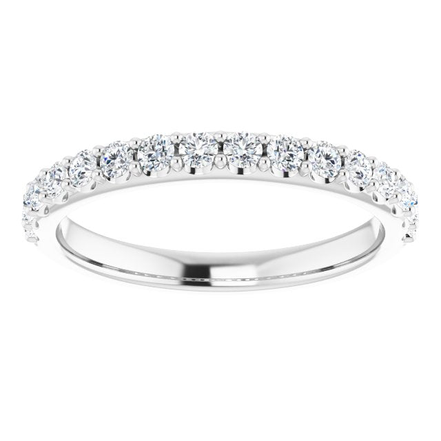 Round 1/2 CTW Natural Diamond Matching Band