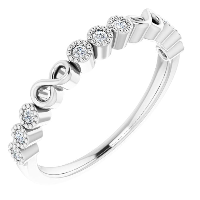 1/10 CTW Natural Diamond Anniversary Band