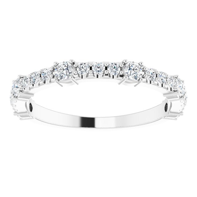 Round 3/8 CTW Lab-Grown Diamond Anniversary Band