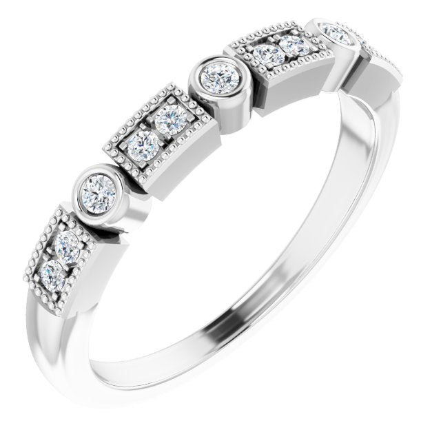1/6 CTW Natural Diamond Anniversary Band